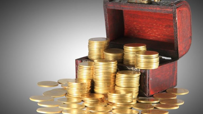 Gouden munten geen contant geld